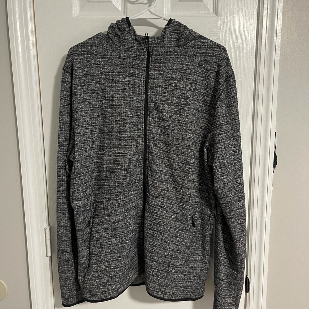 lululemon athletica Black and Gray Lightweight Jacket
